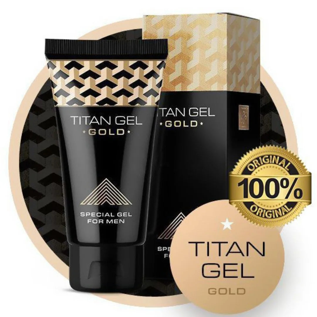 Titan Gold Gel: Enhanced Male Vitality, Stamina, and Confidence Boost