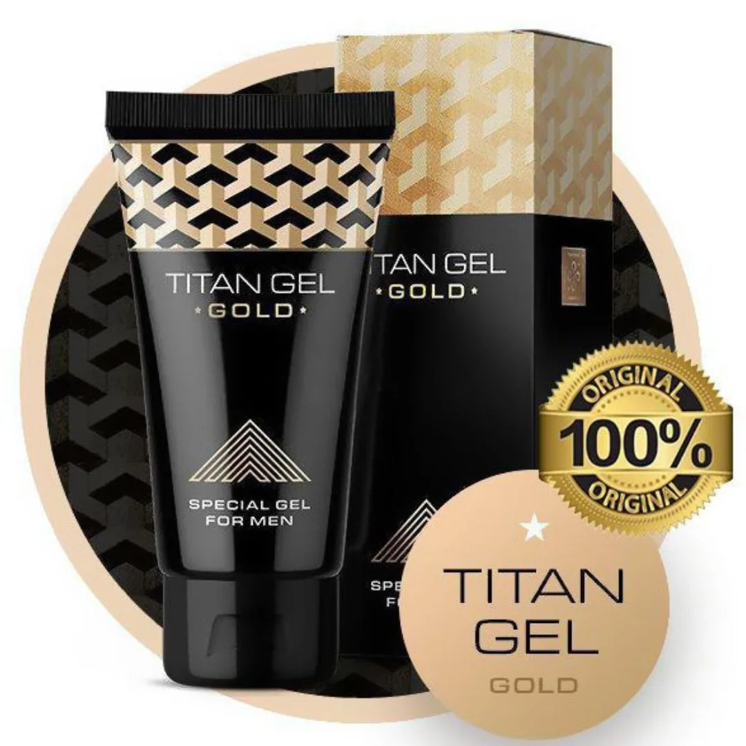 Titan Gold Gel: Enhanced Male Vitality, Stamina, and Confidence Boost