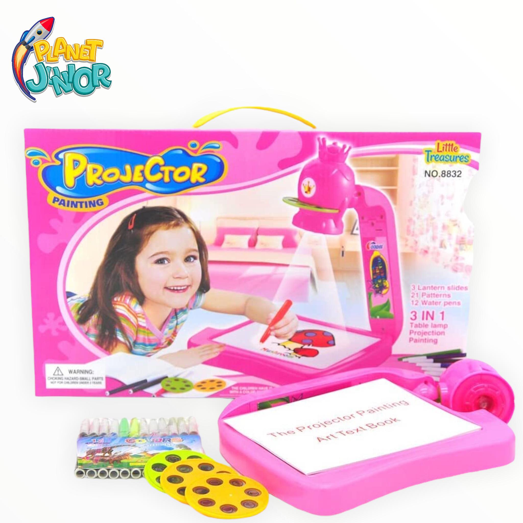 3 in 1 Painting and Drawing Projector for Kids Planet Junior