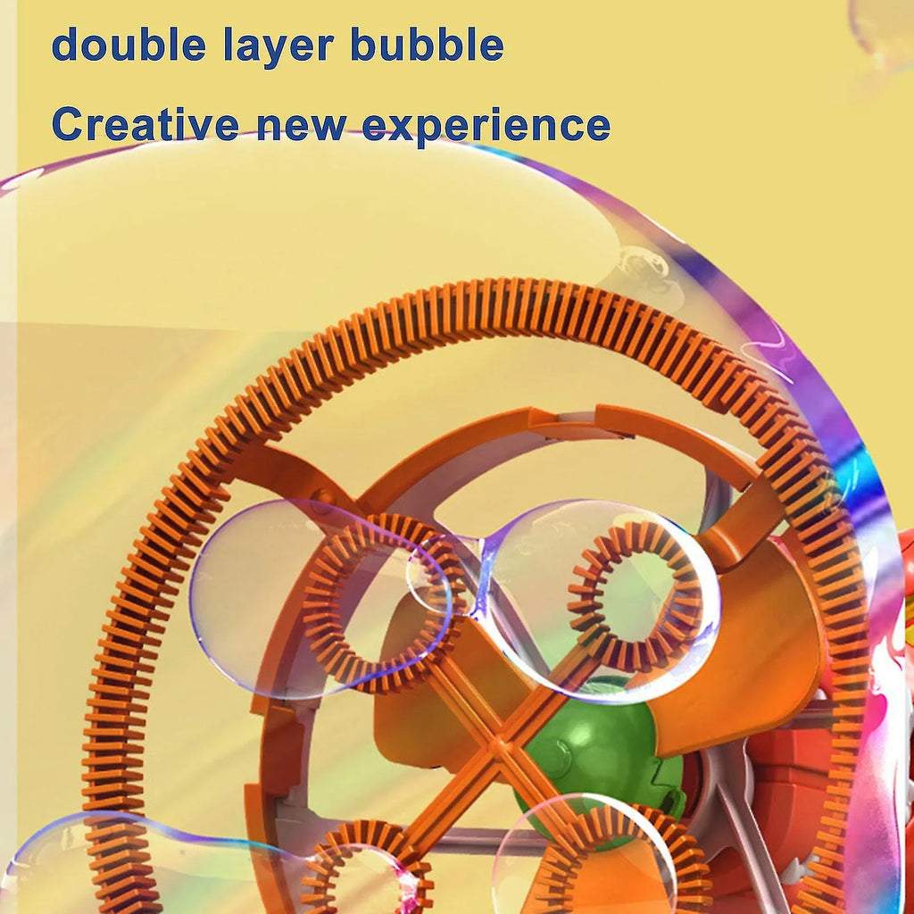 Dinosaur Bubble Blower Gun Machine