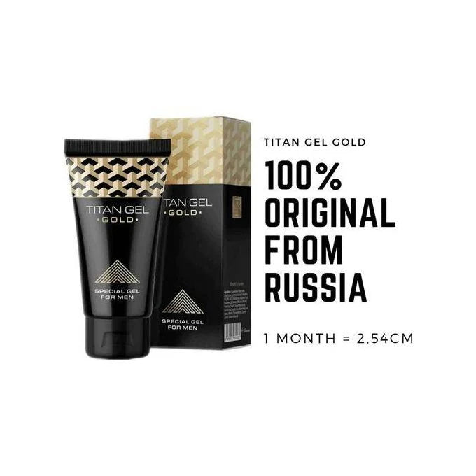Titan Gold Gel: Enhanced Male Vitality, Stamina, and Confidence Boost