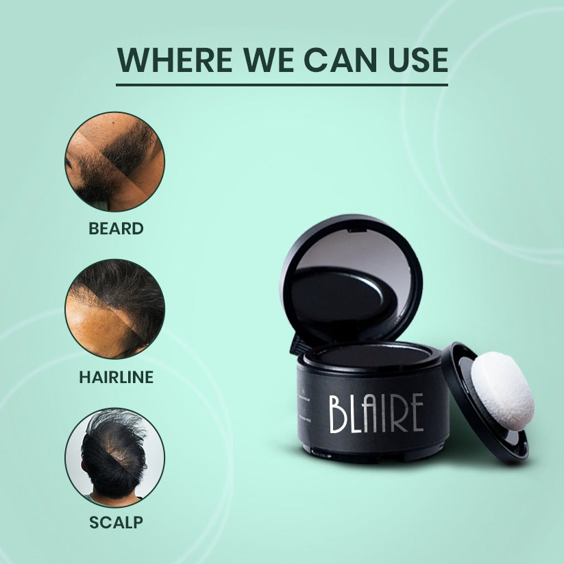 Instant Volumizing Hair Filler Powder for Thicker, Fuller Hair Look