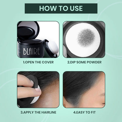Instant Volumizing Hair Filler Powder for Thicker, Fuller Hair Look