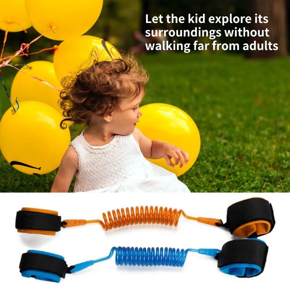 🧸 Baby & Child Anti-Lost Safety Wrist Strap – Multi-Color Adjustable Harness for Outdoor Safety